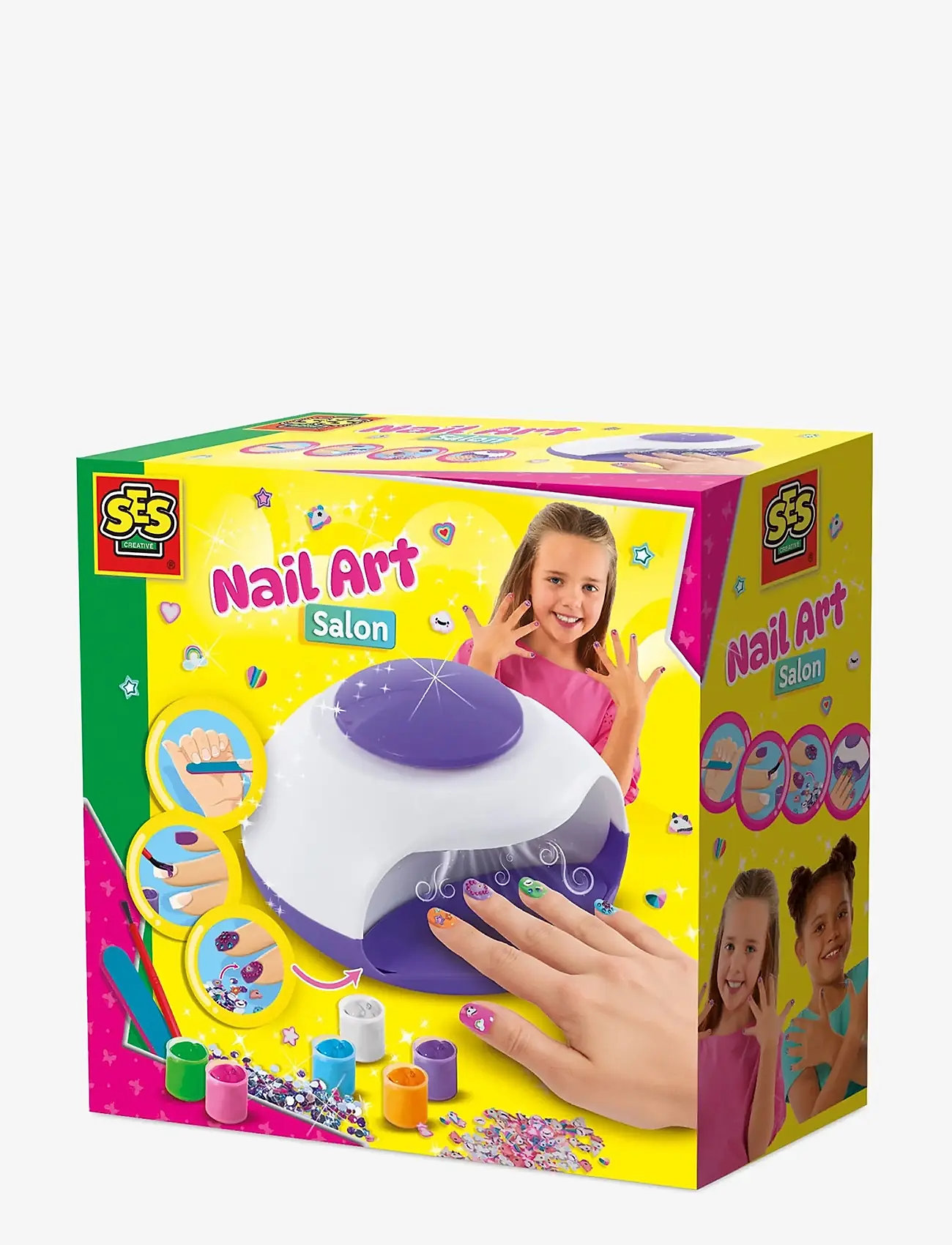 SES Creative - Make-up - Nail Art Salon - pysselset - multi - 0