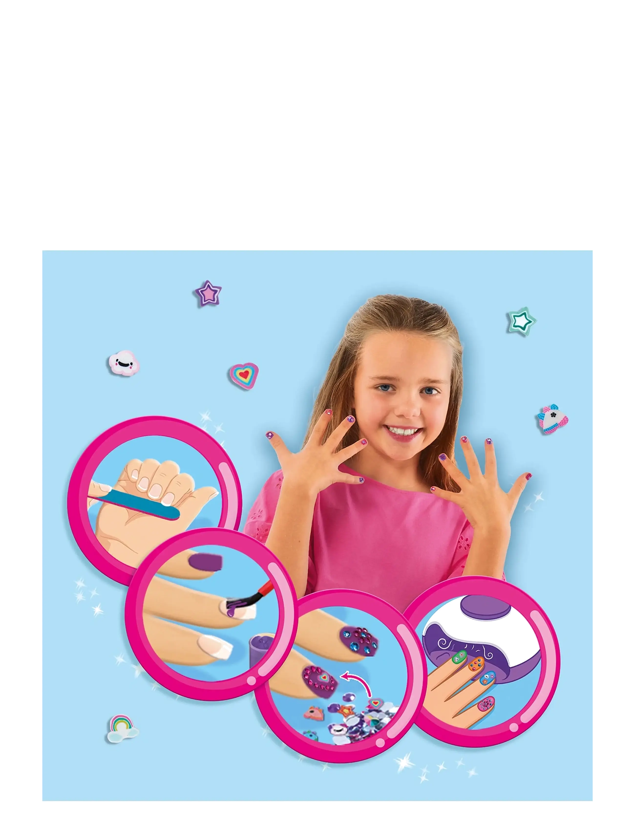 SES Creative - Make-up - Nail Art Salon - bastelset - multi - 2