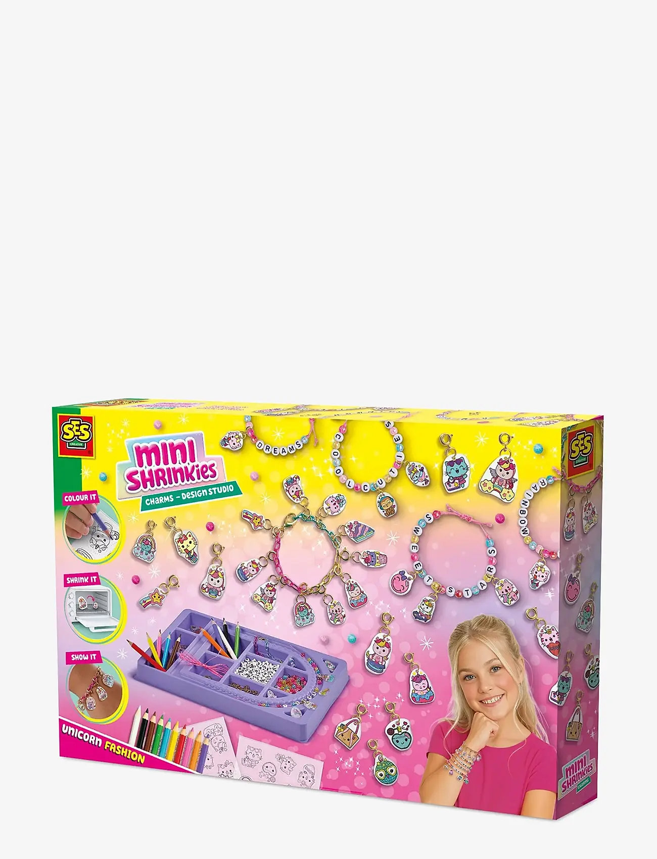 SES Creative - Shrink Film - Mini Shrinkies - Charms Design Studio - ehted & aksessuaarid - multi - 1
