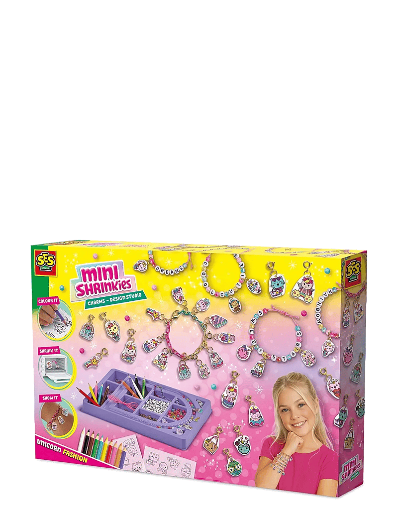 SES Creative - Shrink Film - Mini Shrinkies - Charms Design Studio - ehted & aksessuaarid - multi - 1