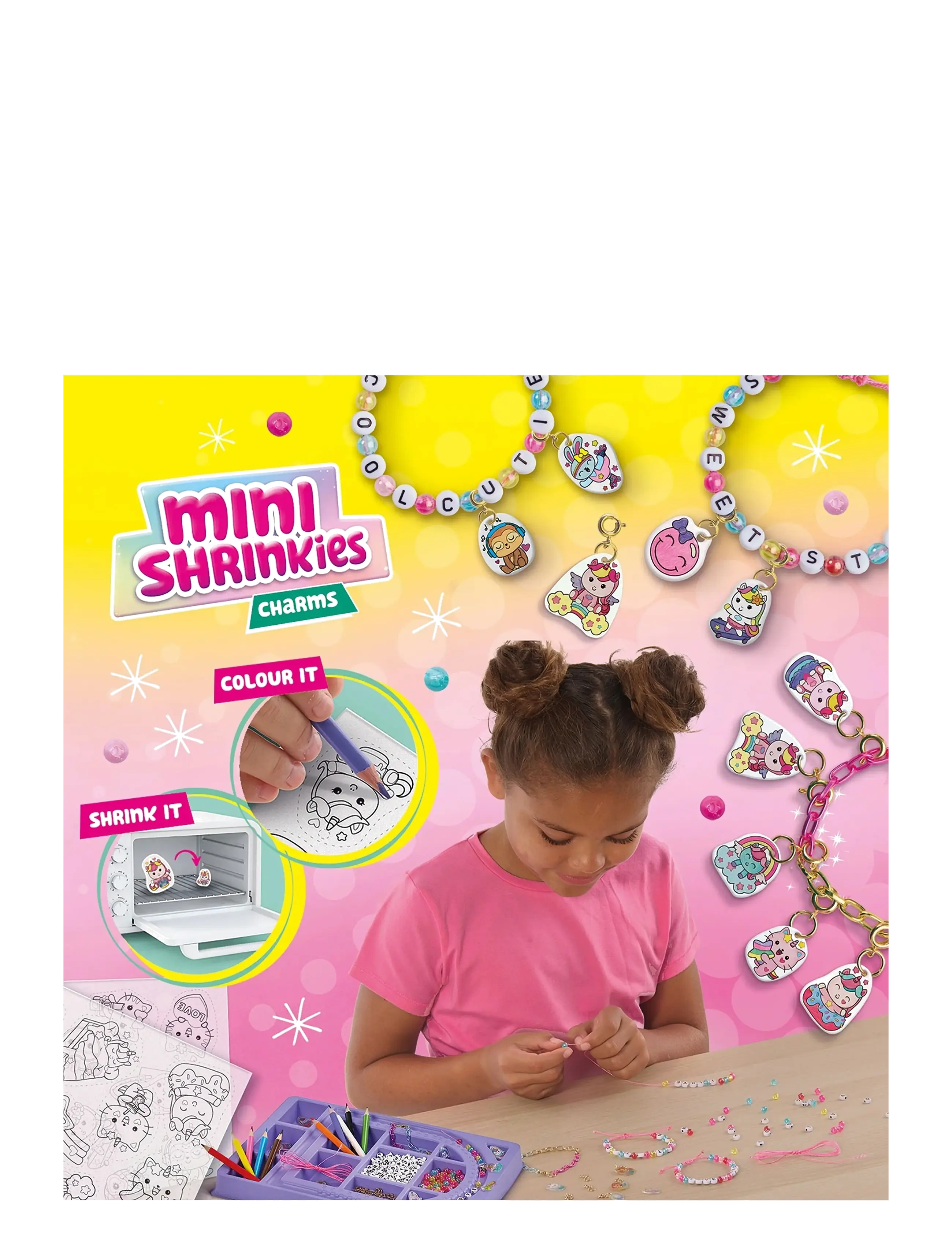 SES Creative - Shrink Film - Mini Shrinkies - Charms Design Studio - pyssel - multi - 2