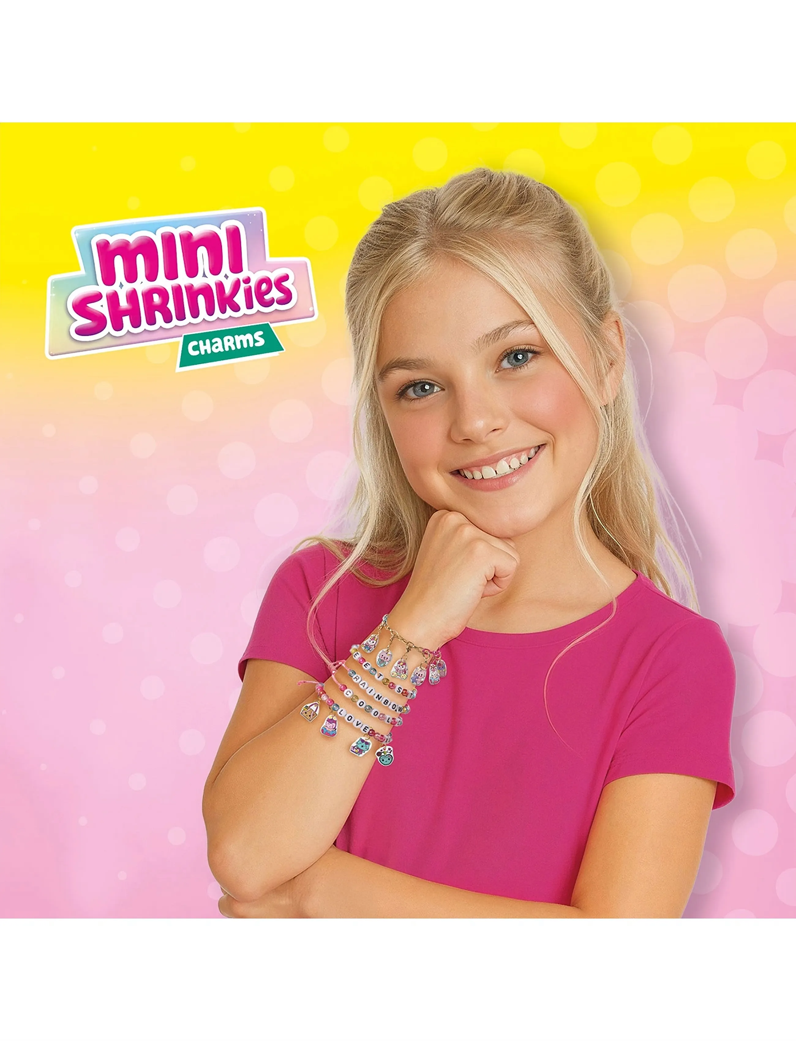 SES Creative Shrink Film Mini Shrinkies Charms Design Studio, One Size, Craft, Mehrfarbig/gemustert - Jewellery & Accessories, Kinder