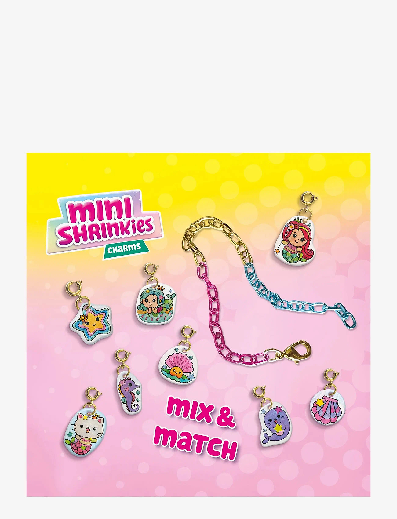 SES Creative - Shrink Film - Mini Shrinkies - Charms Lovely Ocean - käsitöökomplekt - multi - 2