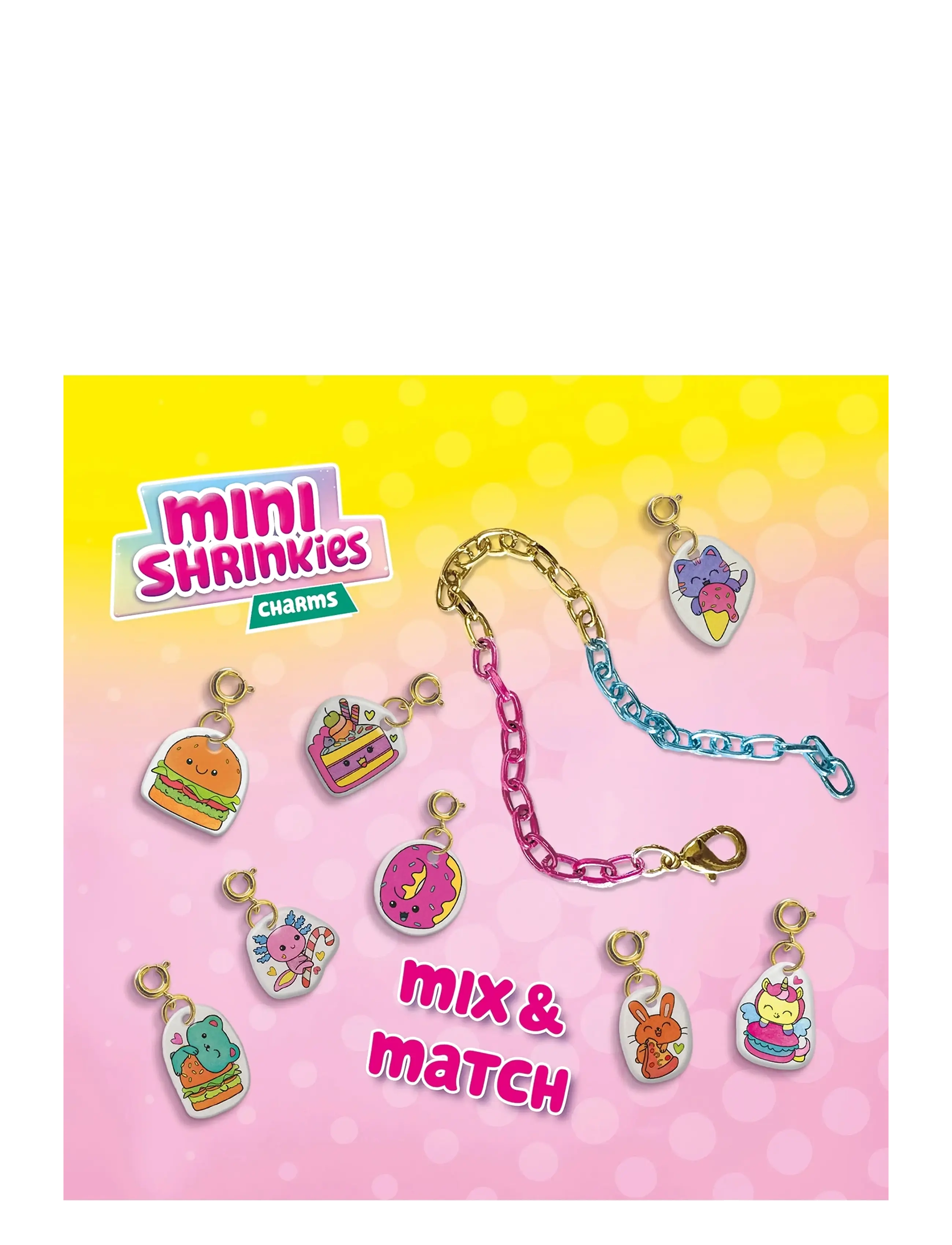 SES Creative - Shrink Film - Mini Shrinkies - Charms Fast Foodies - bijoux & accessoires - multi - 2