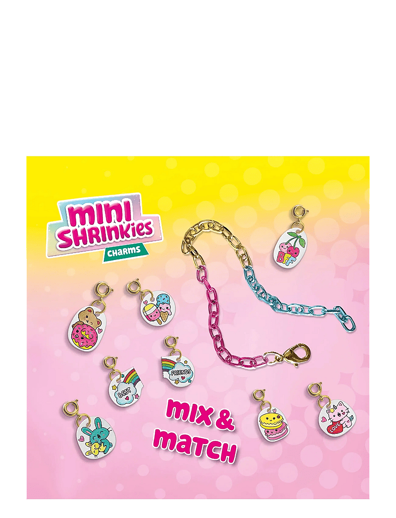 SES Creative - Shrink Film - Mini Shrinkies - Charms Best Friends - käsitöökomplekt - multi - 1