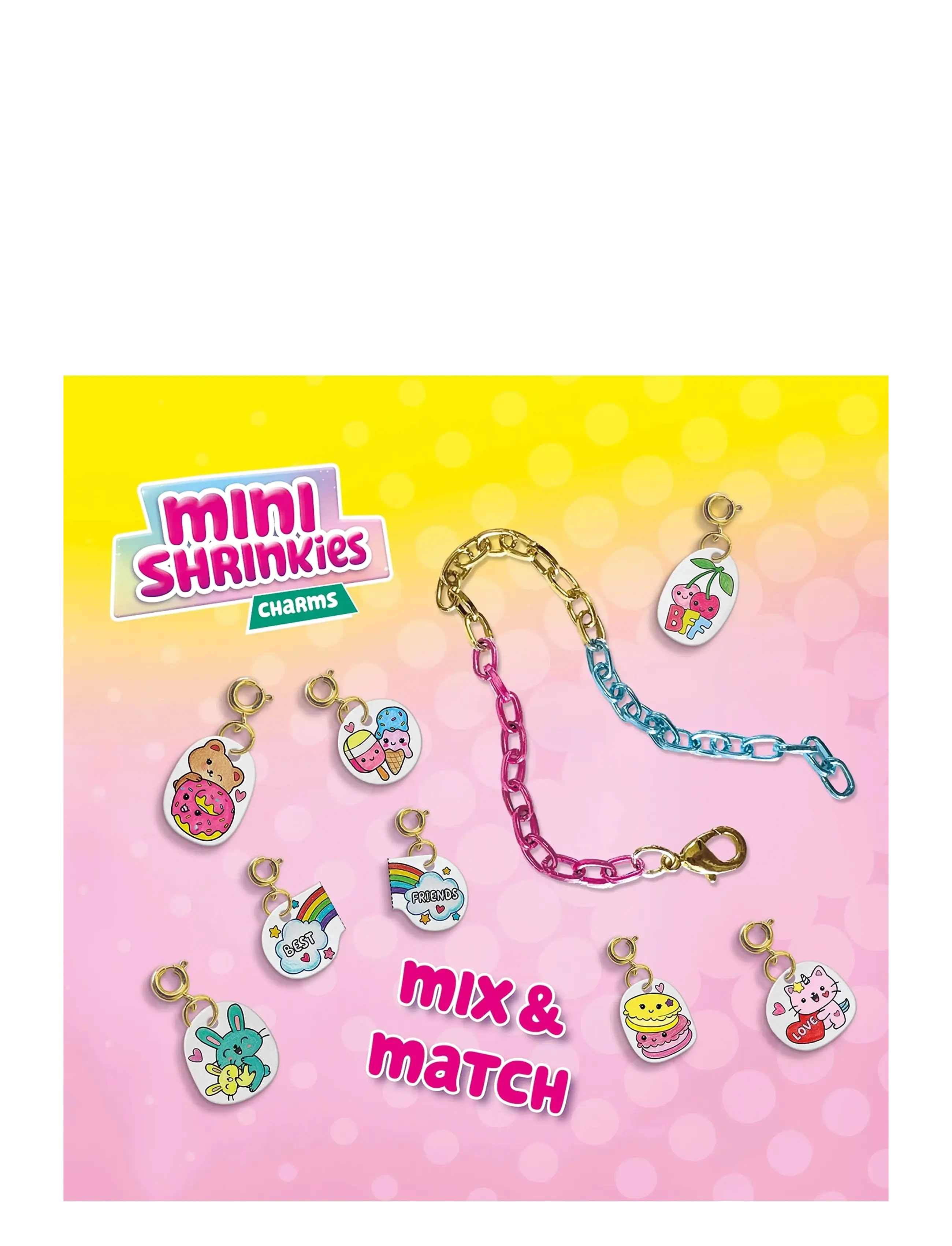 SES Creative - Shrink Film - Mini Shrinkies - Charms Best Friends - bastelset - multi - 1