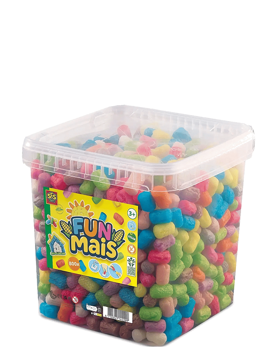 SES Creative - Funmais - Bucket with 800 pcs - bastelset - multi - 1