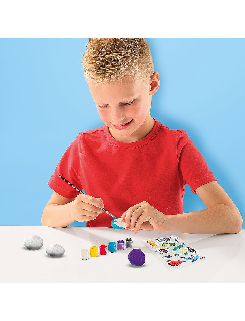 SES Creative - Rock Painting- Transfer Stickers - värvimis- & käsitööraamatud - multi - 0