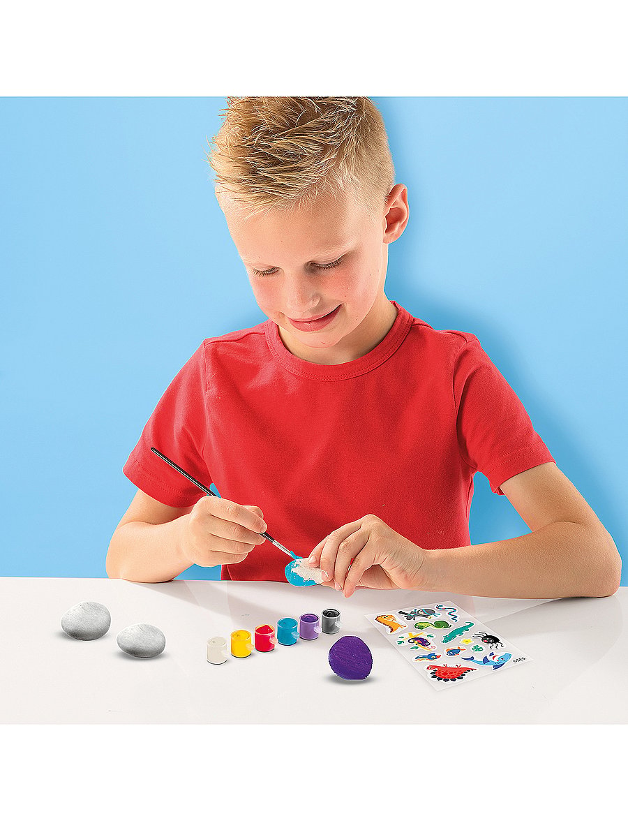 SES Creative - Rock Painting- Transfer Stickers - mal- & bastelbücher - multi - 0
