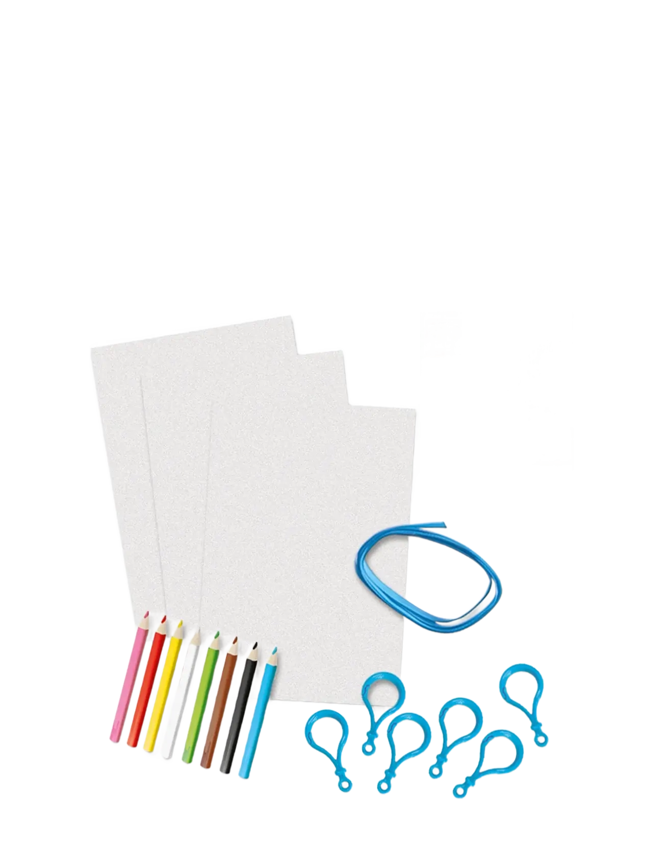 SES Creative - Shrink Foil - Dinosaur Keychains - käsitöökomplekt - multi - 3