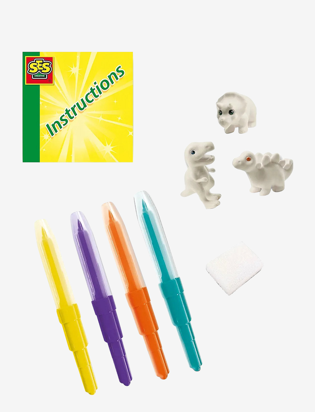 SES Creative - Blow Pens - Airbrush Dinosaurs - maalit - multi - 2