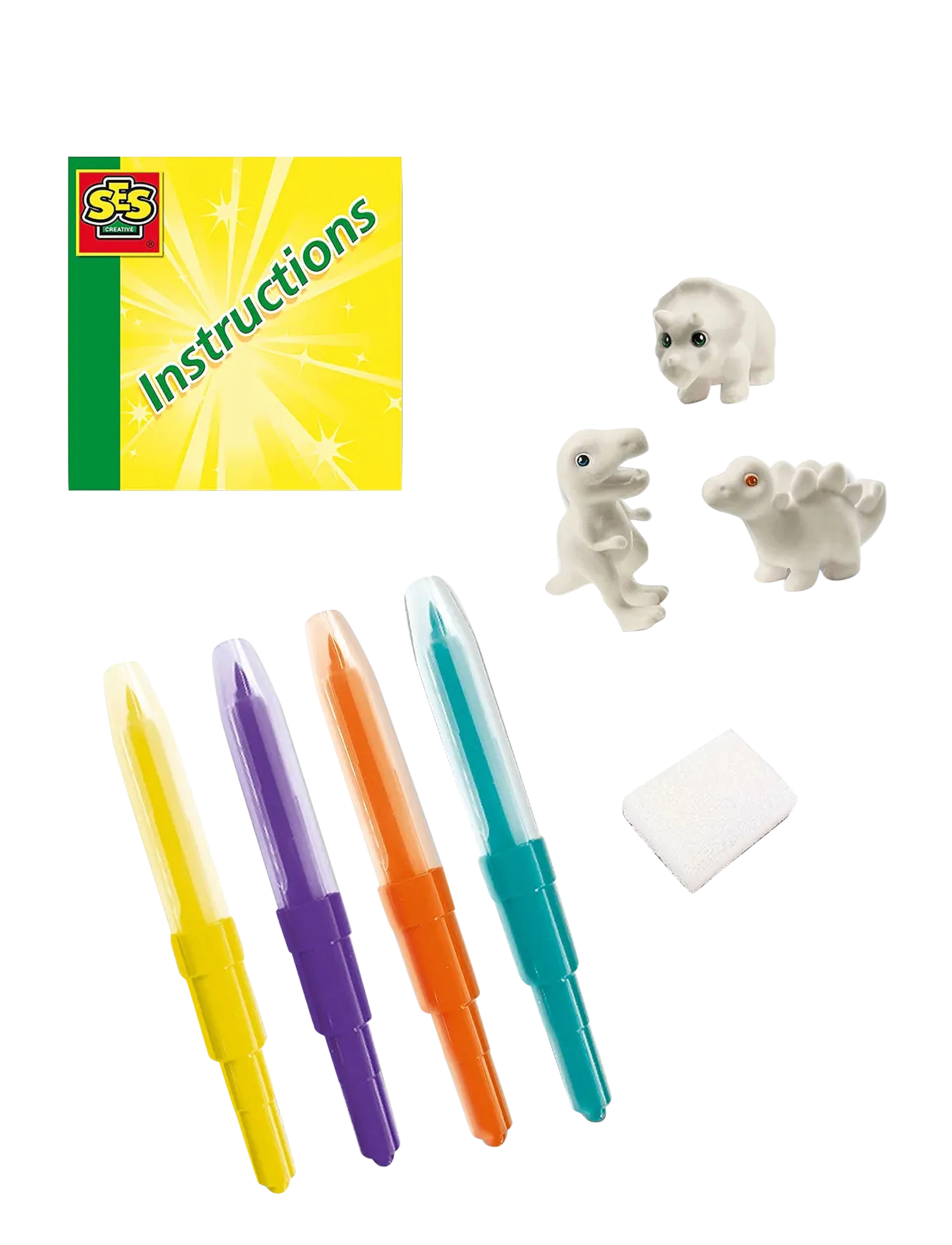 SES Creative - Blow Pens - Airbrush Dinosaurs - maalit - multi - 2
