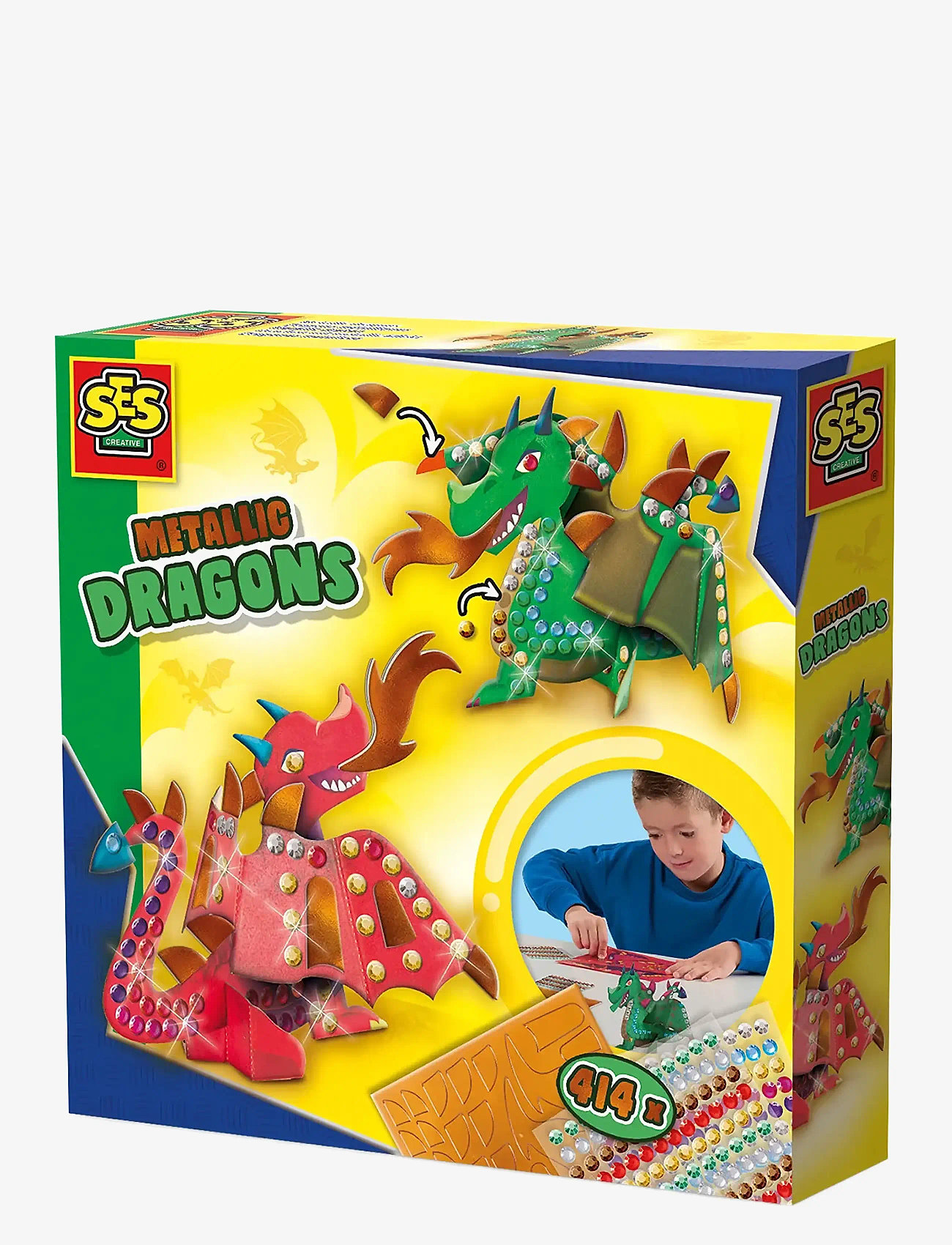SES Creative - Craft & Decorate - Dragons - bastelset - multi - 1