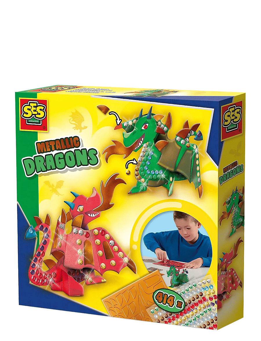 SES Creative - Craft & Decorate - Dragons - bastelset - multi - 1