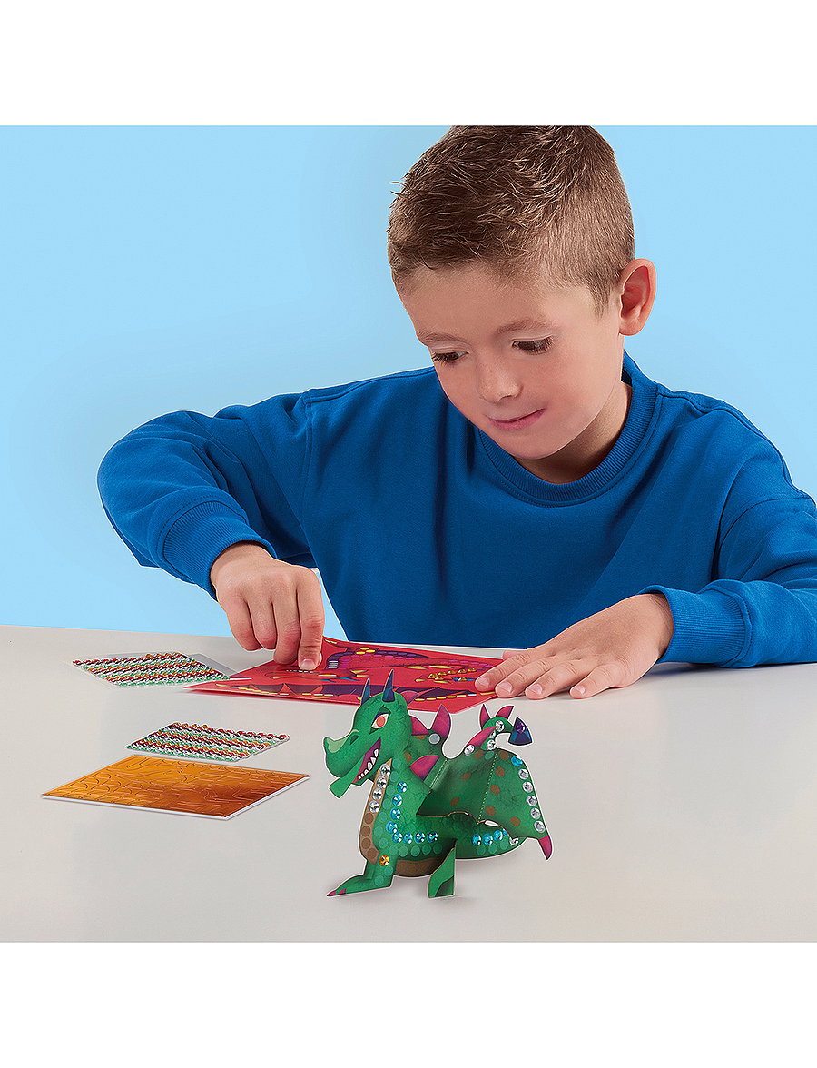 SES Creative - Craft & Decorate - Dragons - bastelset - multi - 0