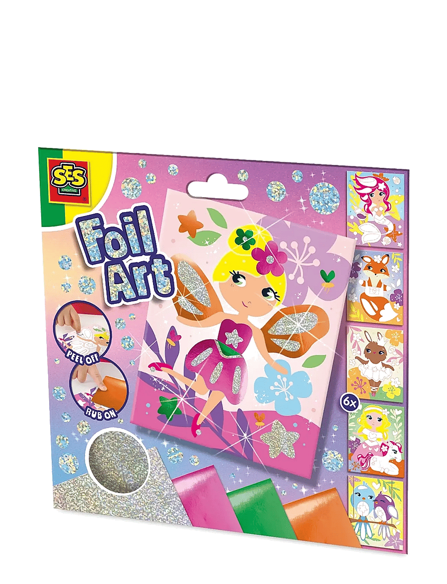SES Creative - Foil Stickers - Fairyland Friends - kleebised - multi - 1