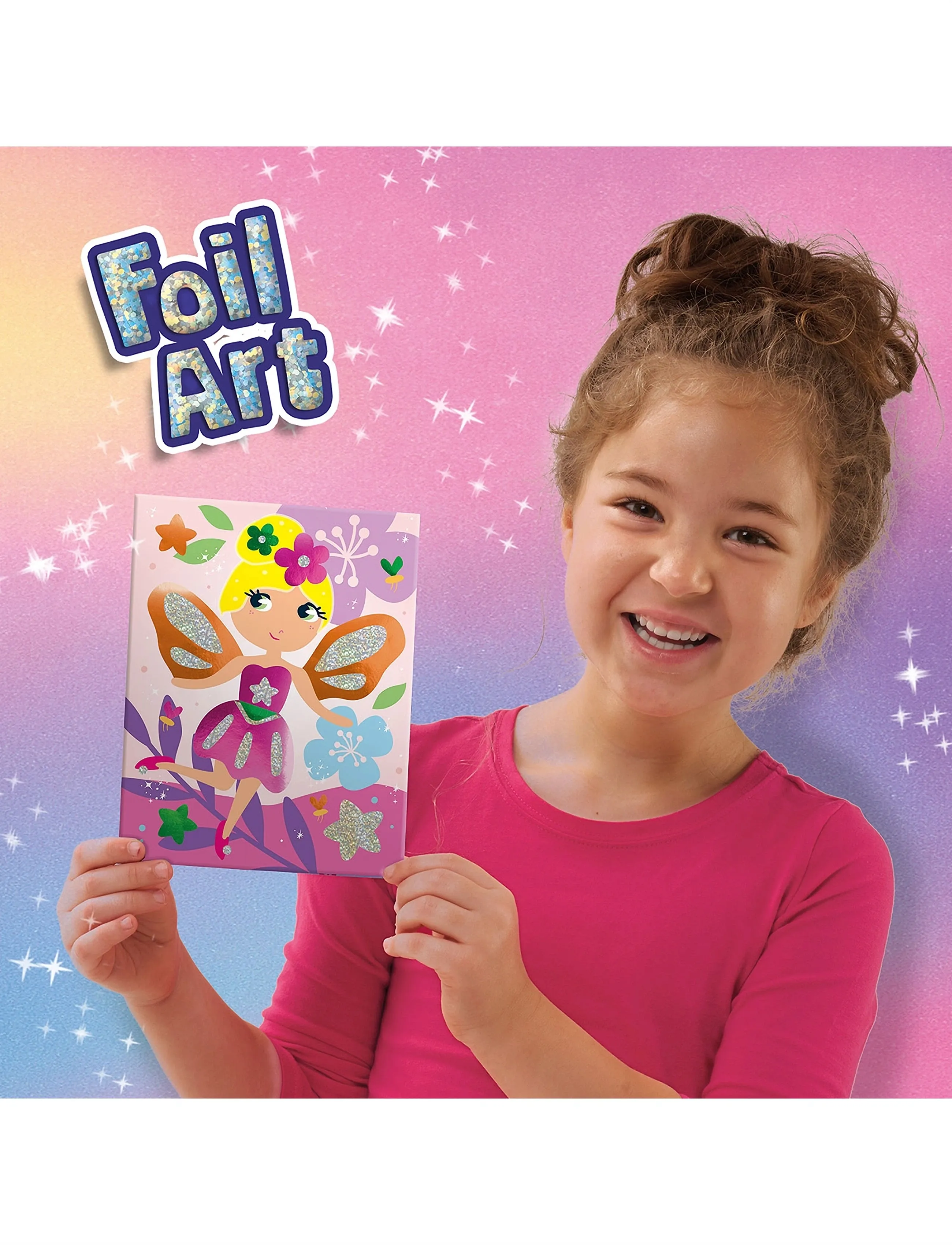 SES Creative - Foil Stickers - Fairyland Friends - klistermærker - multi - 3