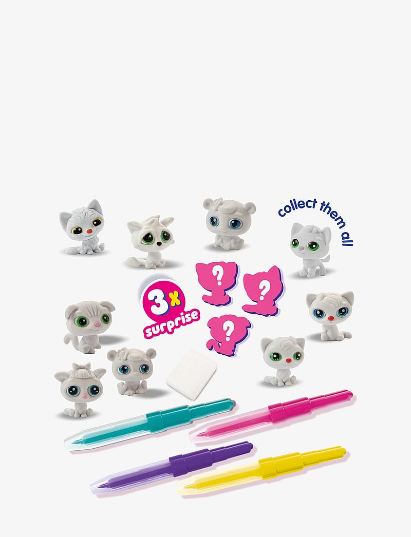 SES Creative - Blow Pens - Decorate 3 Kittens - bastelset - multi - 2