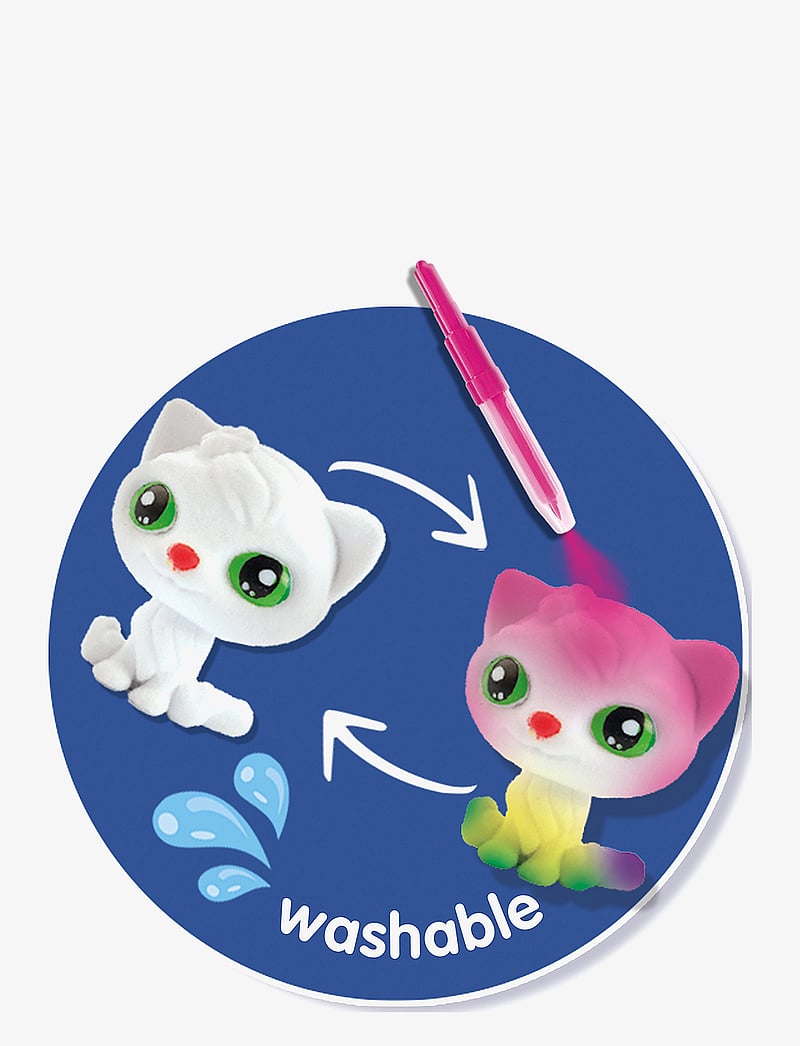 SES Creative - Blow Pens - Decorate 3 Kittens - bastelset - multi - 3