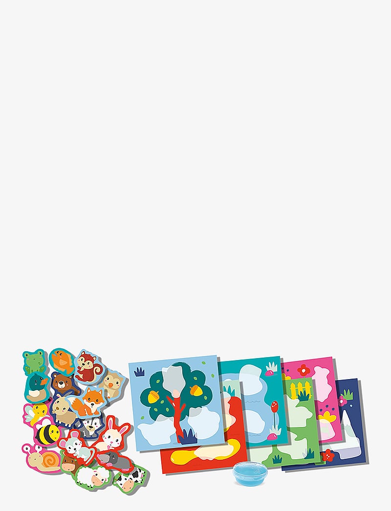 SES Creative - My first - Sticking Animals - Where do I live? - bastelset - multi - 1