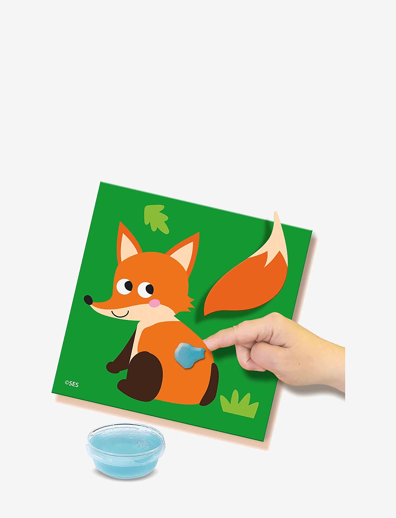 SES Creative - My first - Sticking Animal Tails - pysselset - multi - 3