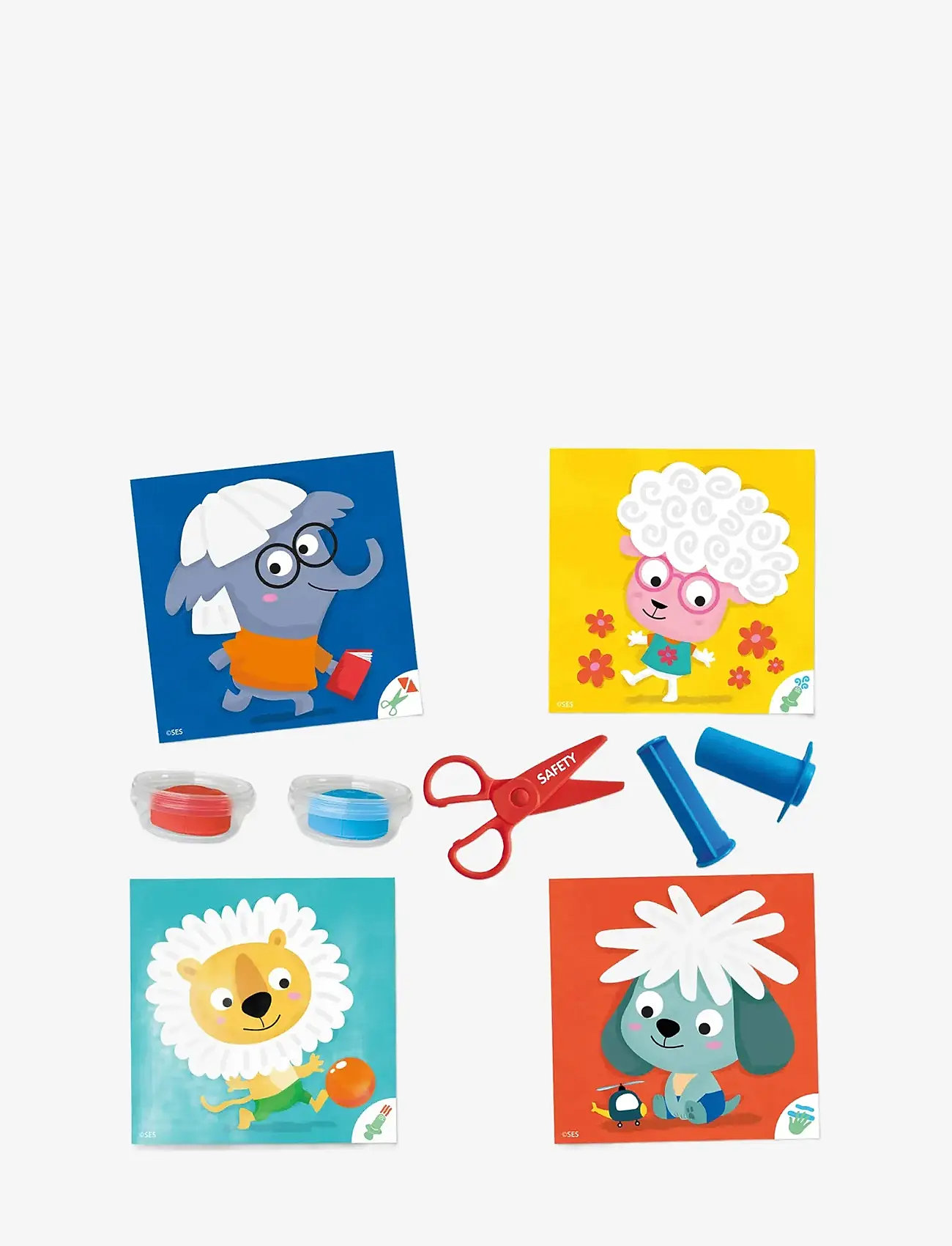 SES Creative - My first - Dough - Hairdresser - play dough - multi - 2
