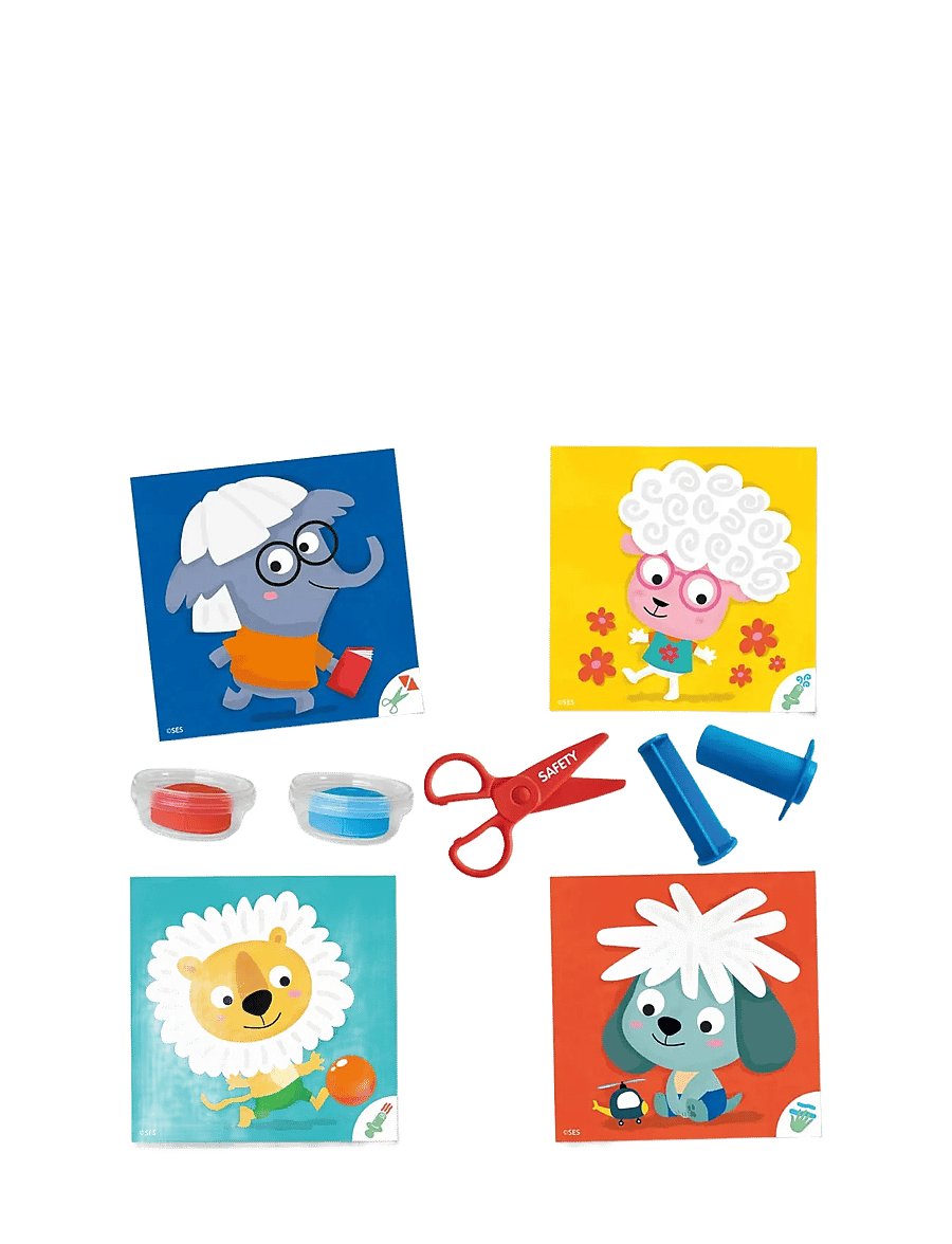 SES Creative - My first - Dough - Hairdresser - spielknete - multi - 2