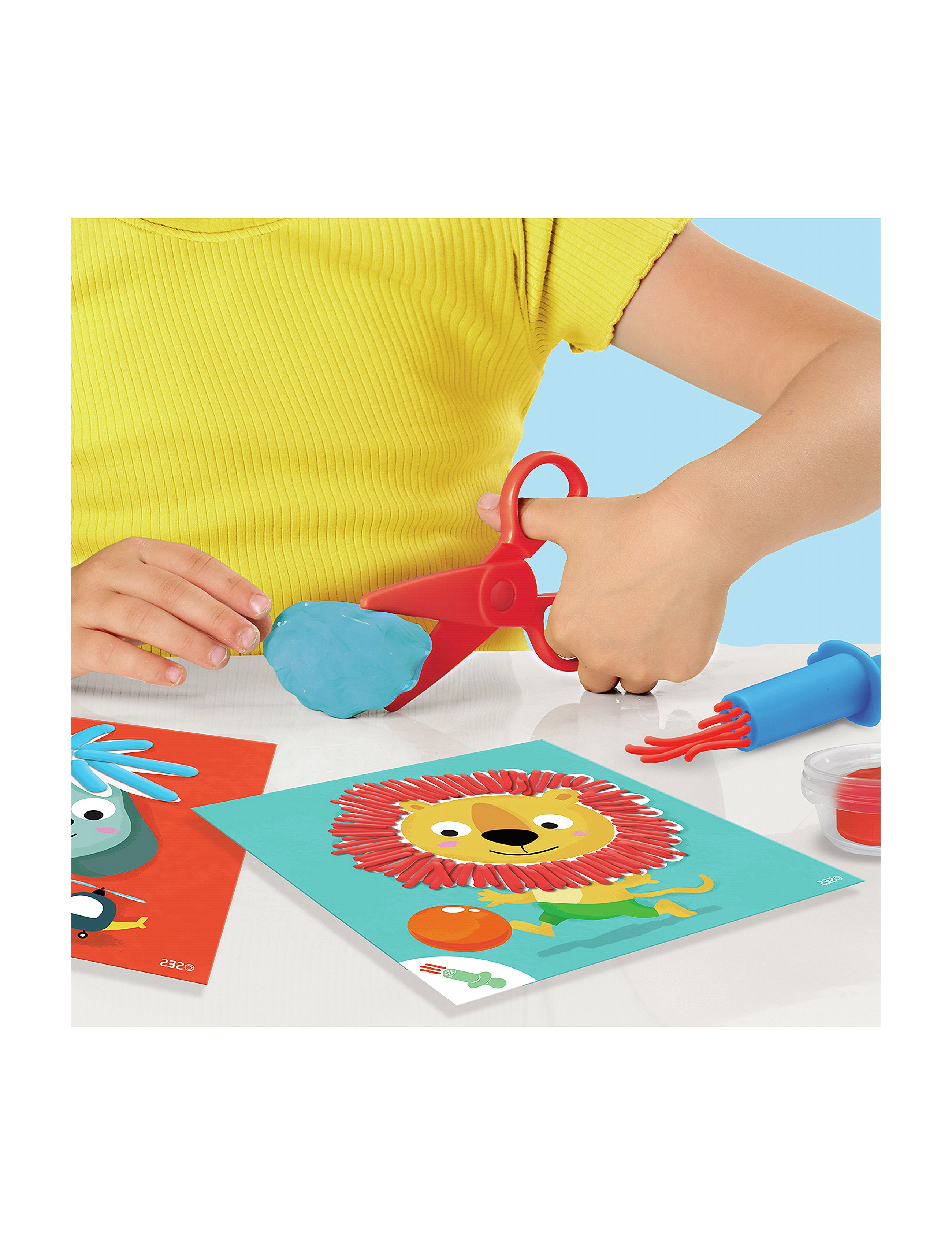 SES Creative My First Dough Hairdresser, Børn, Play Dough, Multi/mønstret, Str: ONE SIZE
