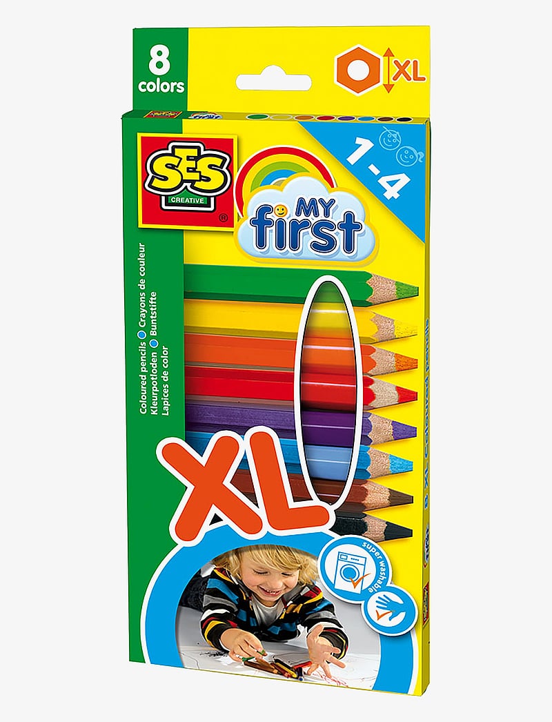 SES Creative - My First Coloured pencils - pliiatsid - multi - 1