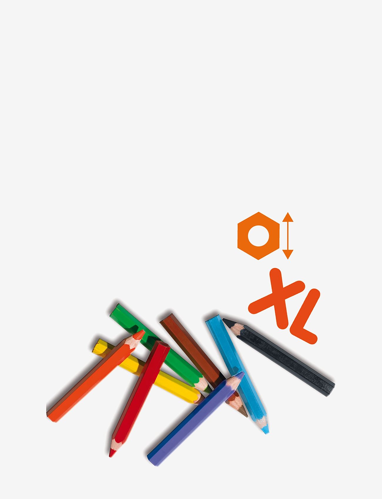 SES Creative - My First Coloured pencils - pennor - multi - 2