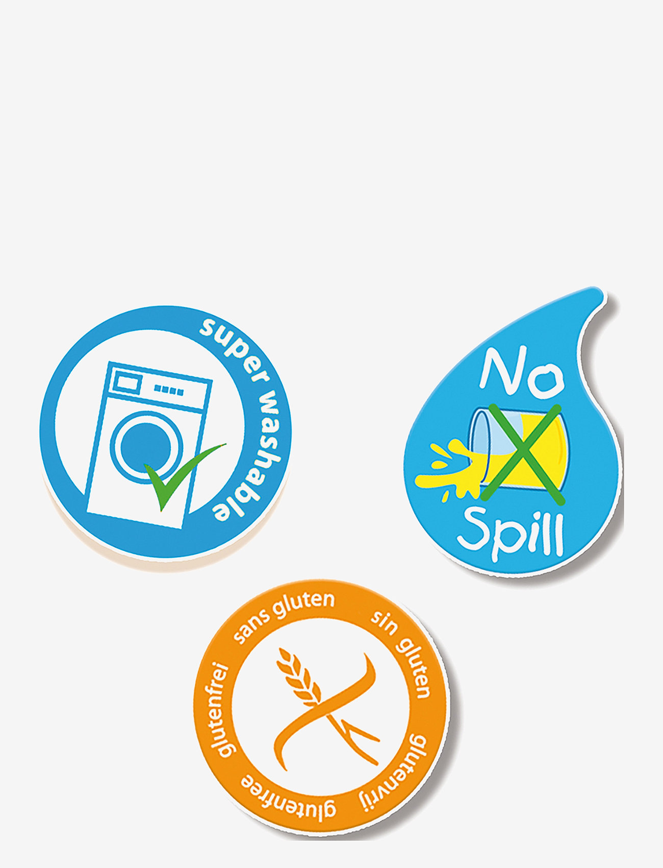 SES Creative - My First - Fluffly fingerpaint - färg - multi - 3