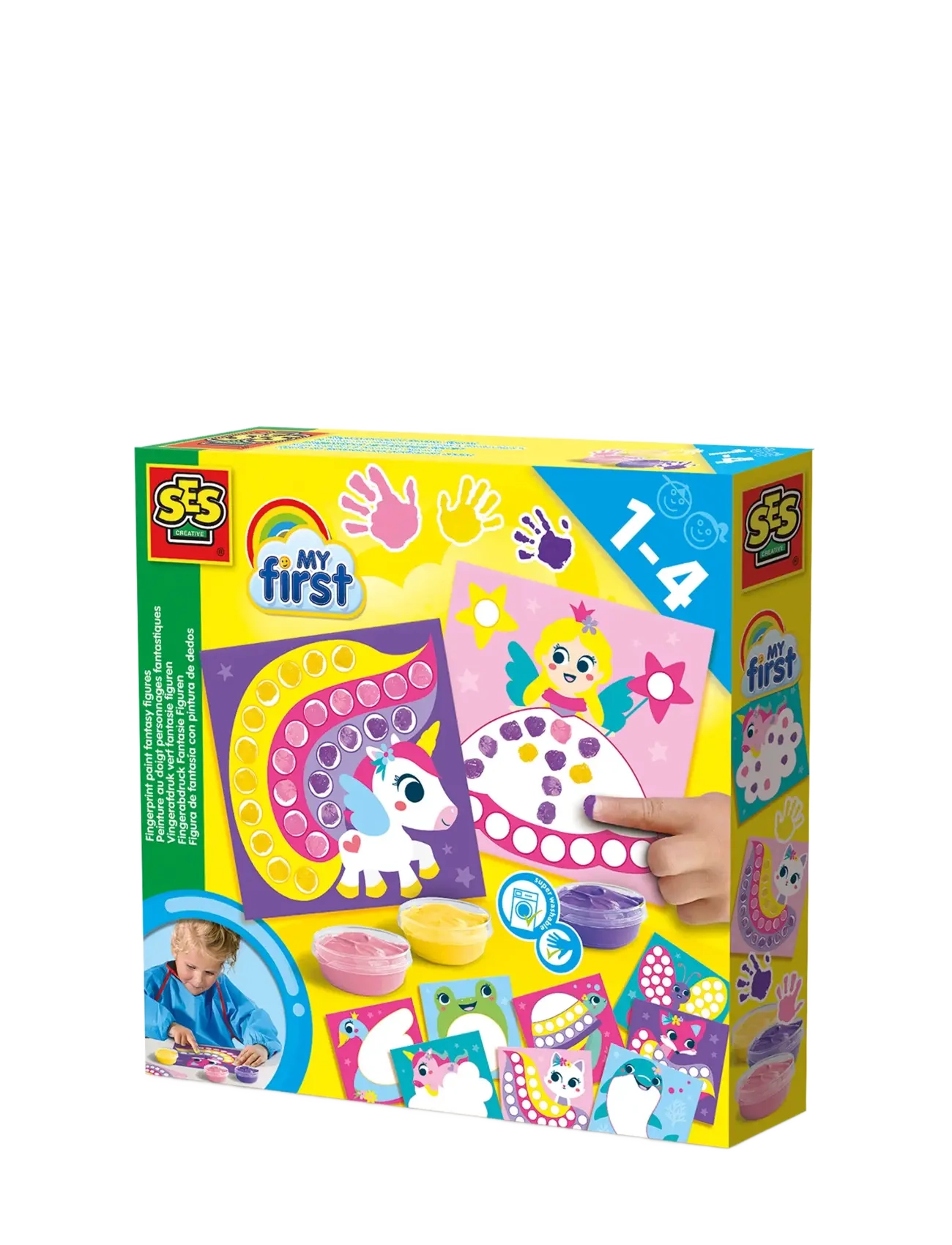 SES Creative My first - Fingerpaint Fantasy Figures - 4 for 3 - MULTI / multi