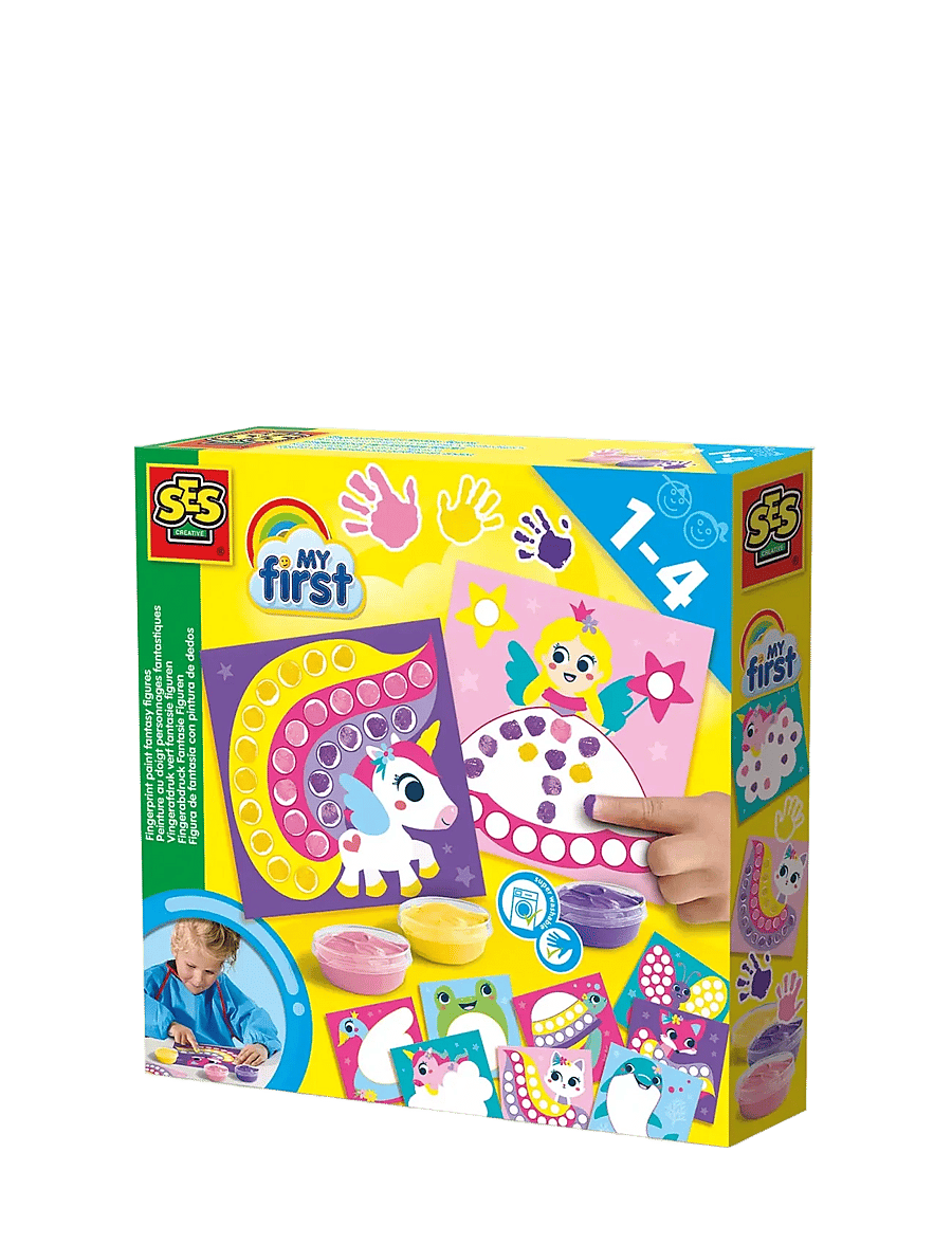 SES Creative - My first - Fingerpaint Fantasy Figures - farben - multi - 1