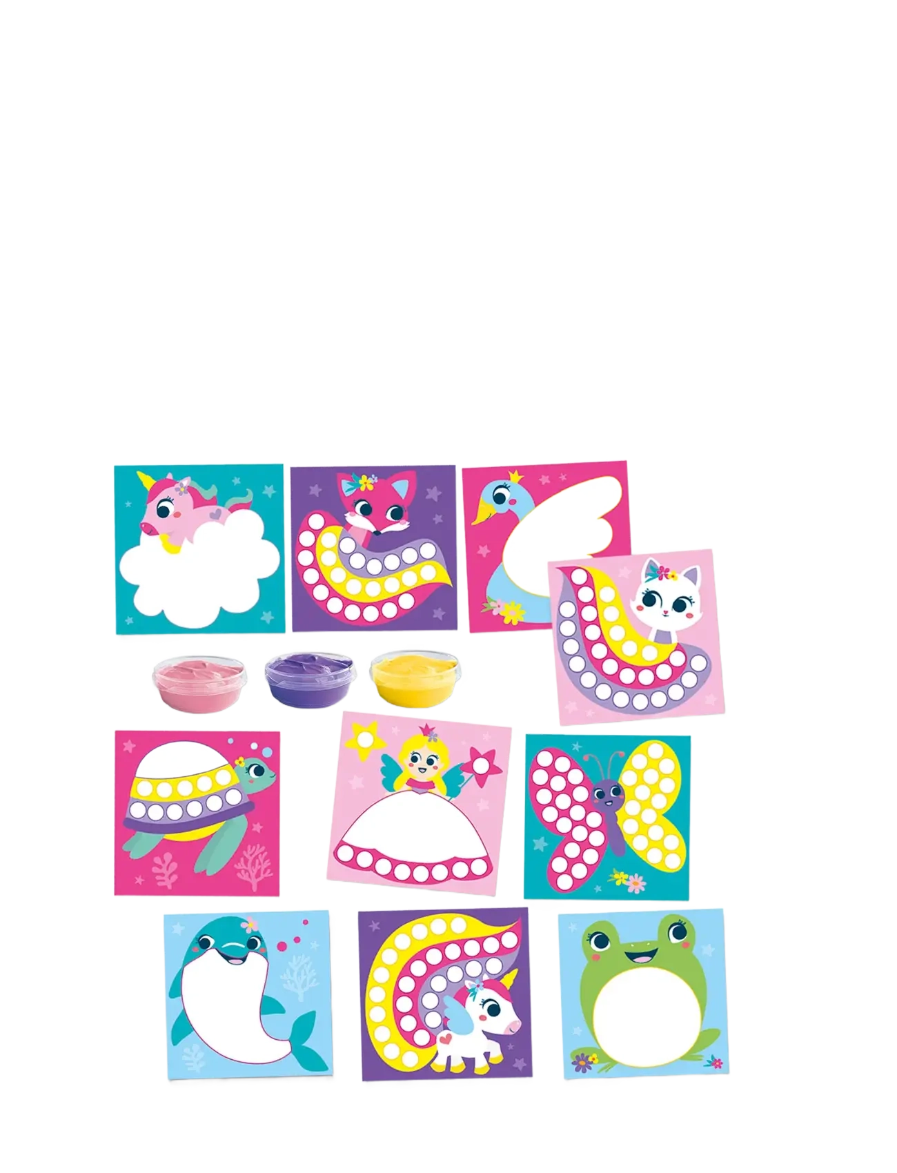 SES Creative - My first - Fingerpaint Fantasy Figures - krāsas - multi - 2