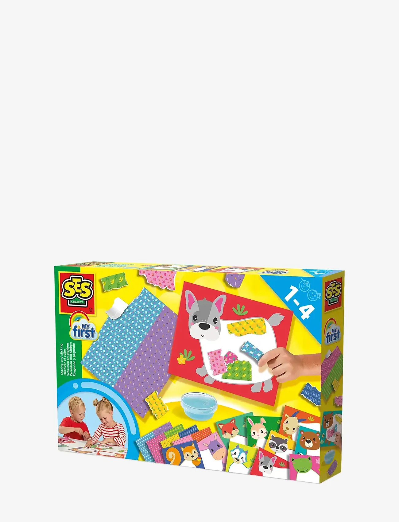 SES Creative - My first - Tear & Sticking - kreasæt - multi - 1