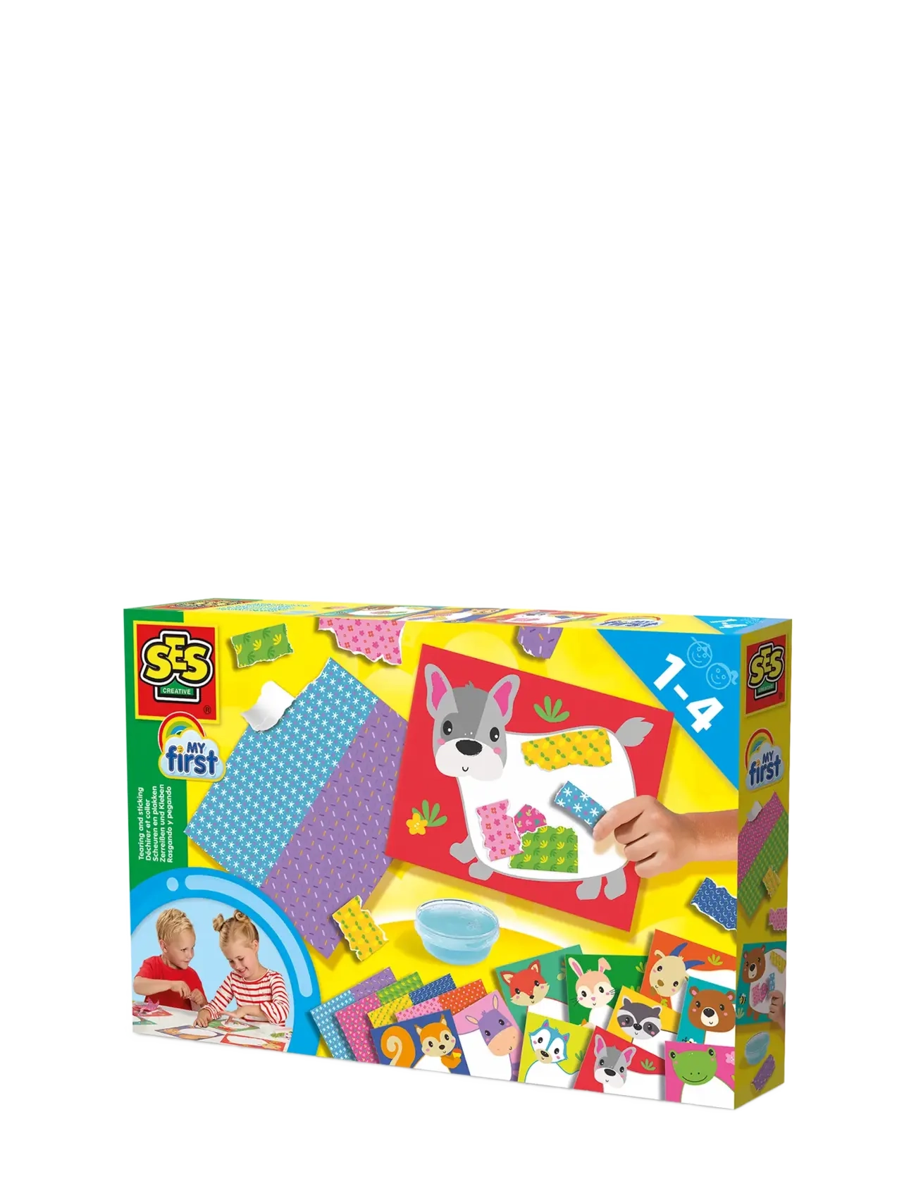 SES Creative My first - Tear & Sticking - Legetøj - MULTI / multi