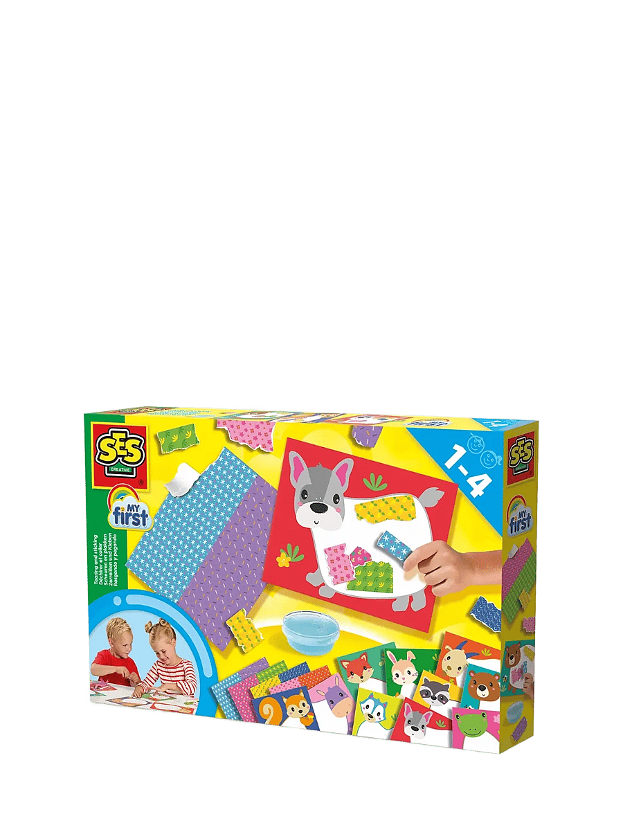 SES Creative - My first - Tear & Sticking - bastelset - multi - 1