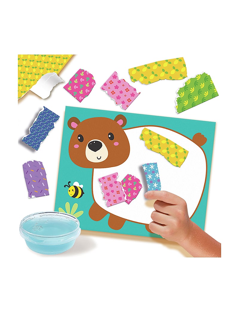SES Creative - My first - Tear & Sticking - käsitöökomplekt - multi - 0