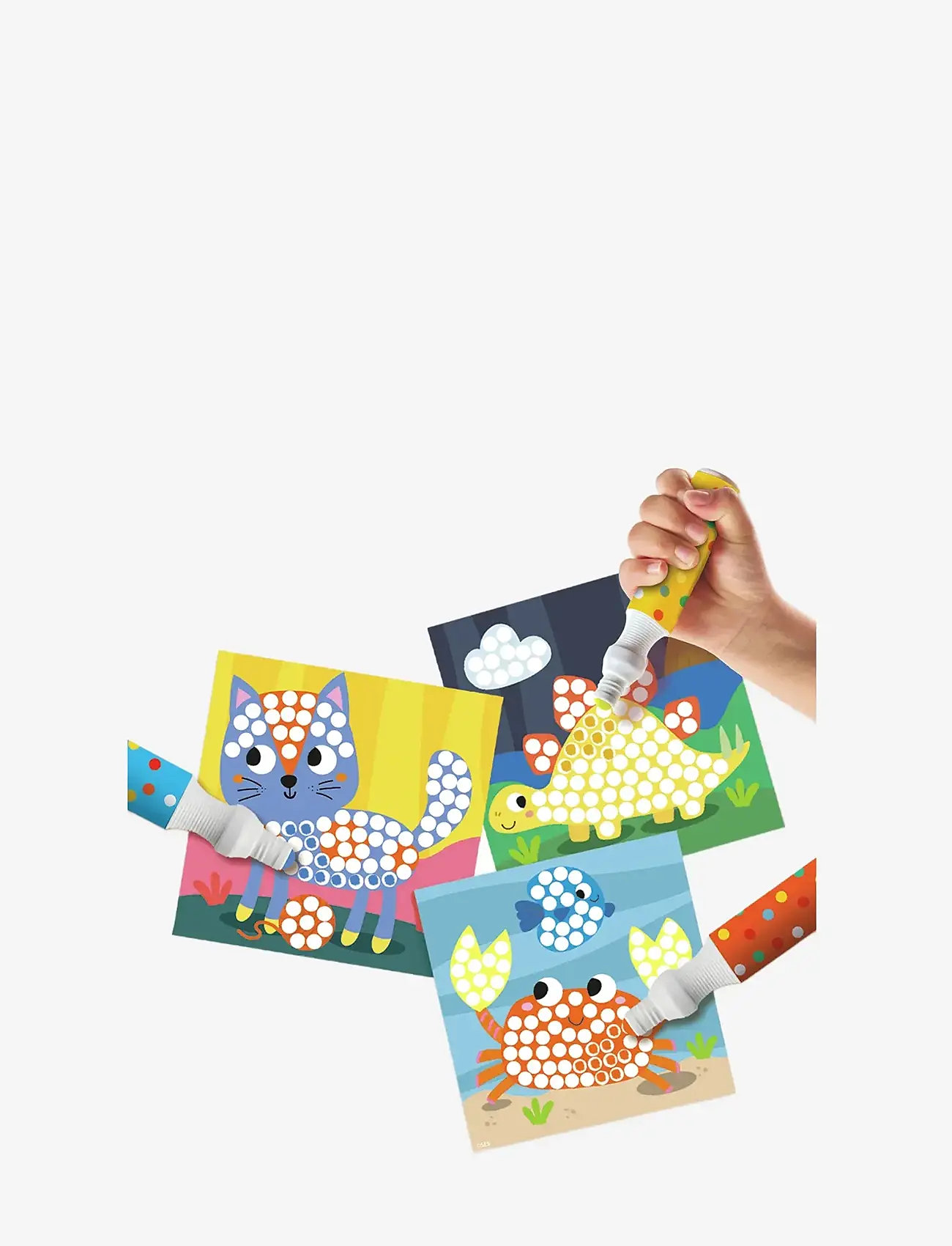 SES Creative - Dot Markers - 3 Colours XXL - Activity Cards - coloring & craft books - multi - 2