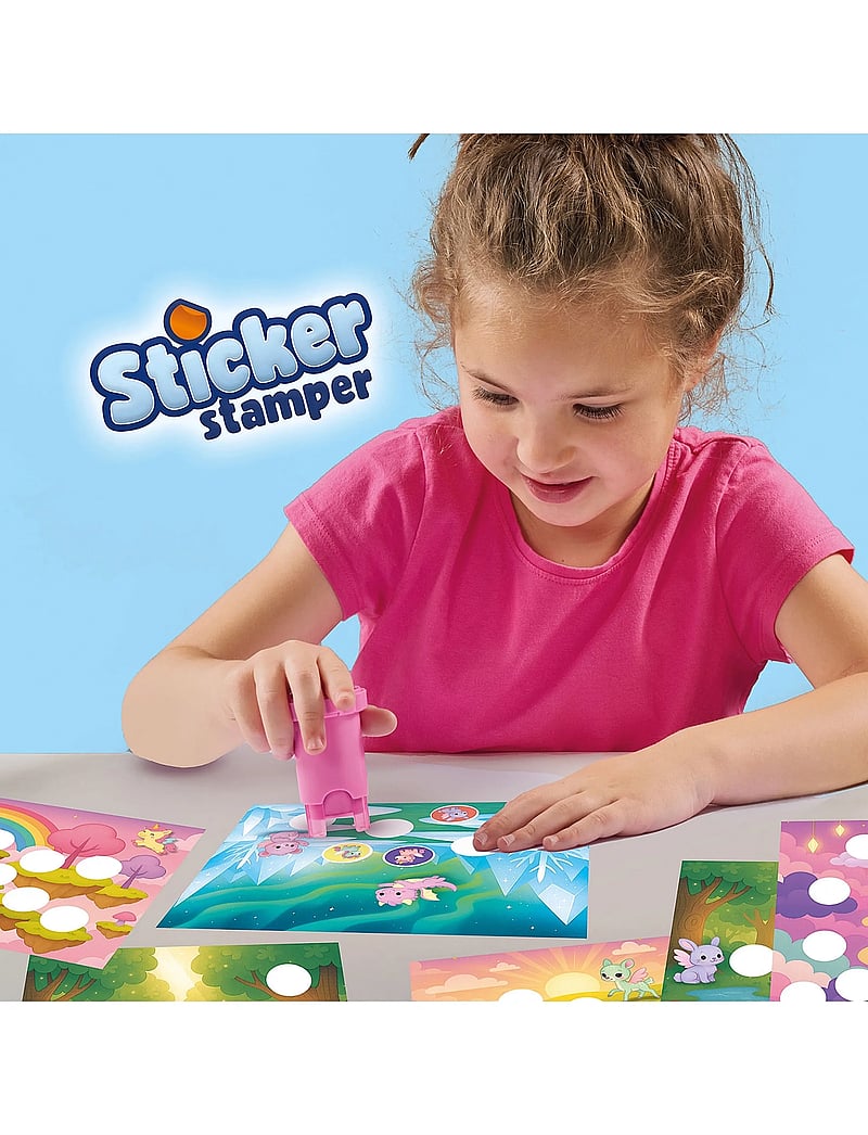 SES Creative - Sticker Stamper - Fantasy Animals - aufkleber - multi - 0