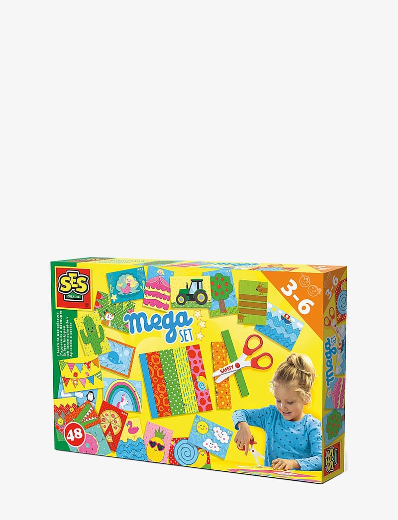 SES Creative - I learn to use scissors - mega set - bastelset - multi - 0