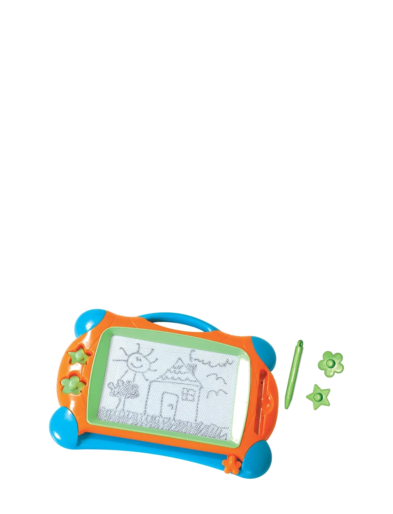 SES Creative - Magnetic drawing board - orange - 1