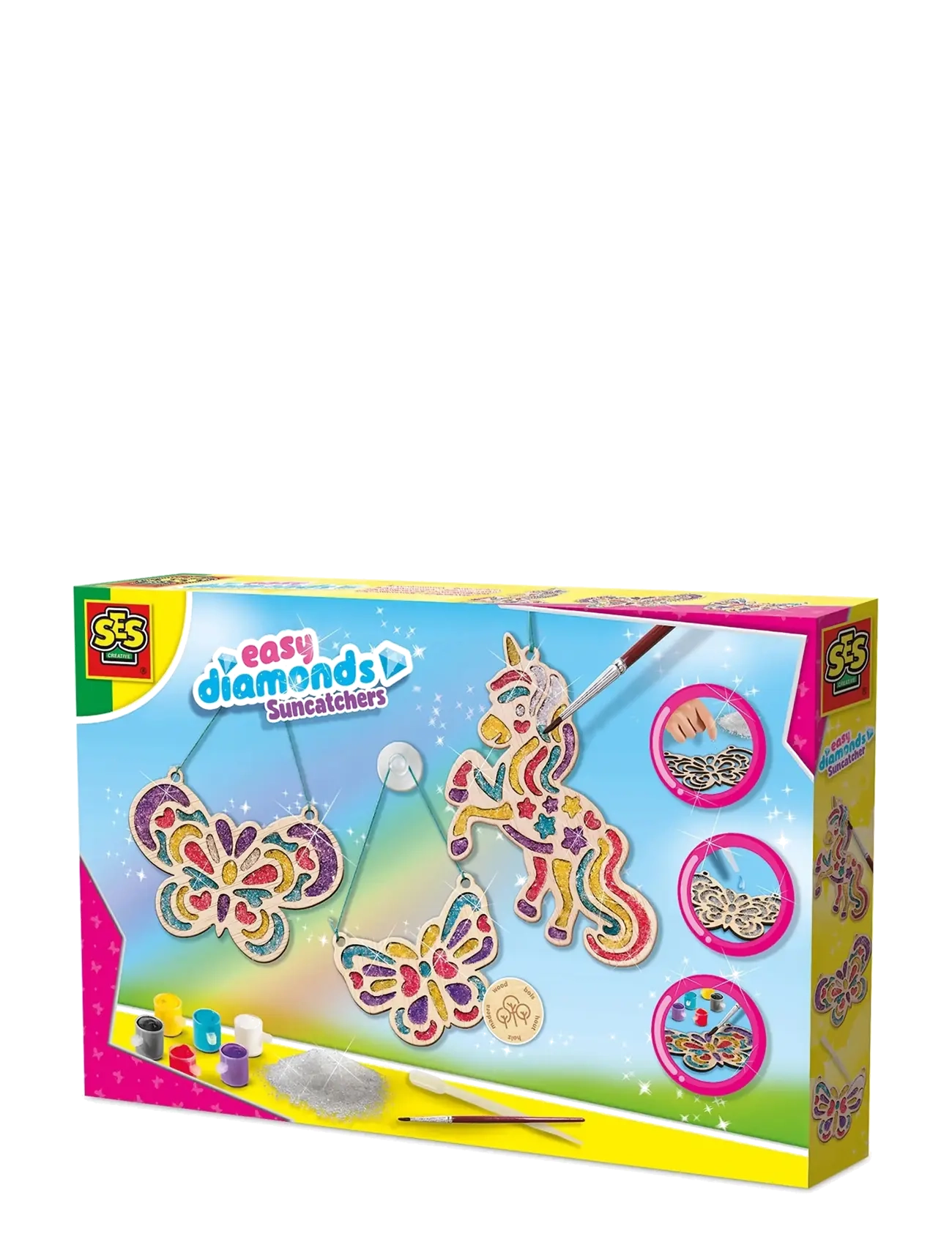 SES Creative Suncatchers - Easy Diamonds - Drawing & Crafts - MULTI / multi