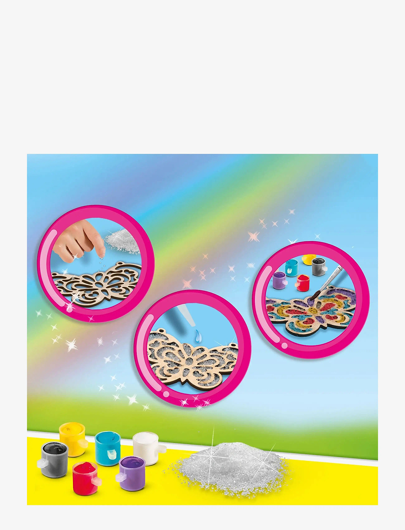 SES Creative - Suncatchers - Easy Diamonds - kreasæt - multi - 2