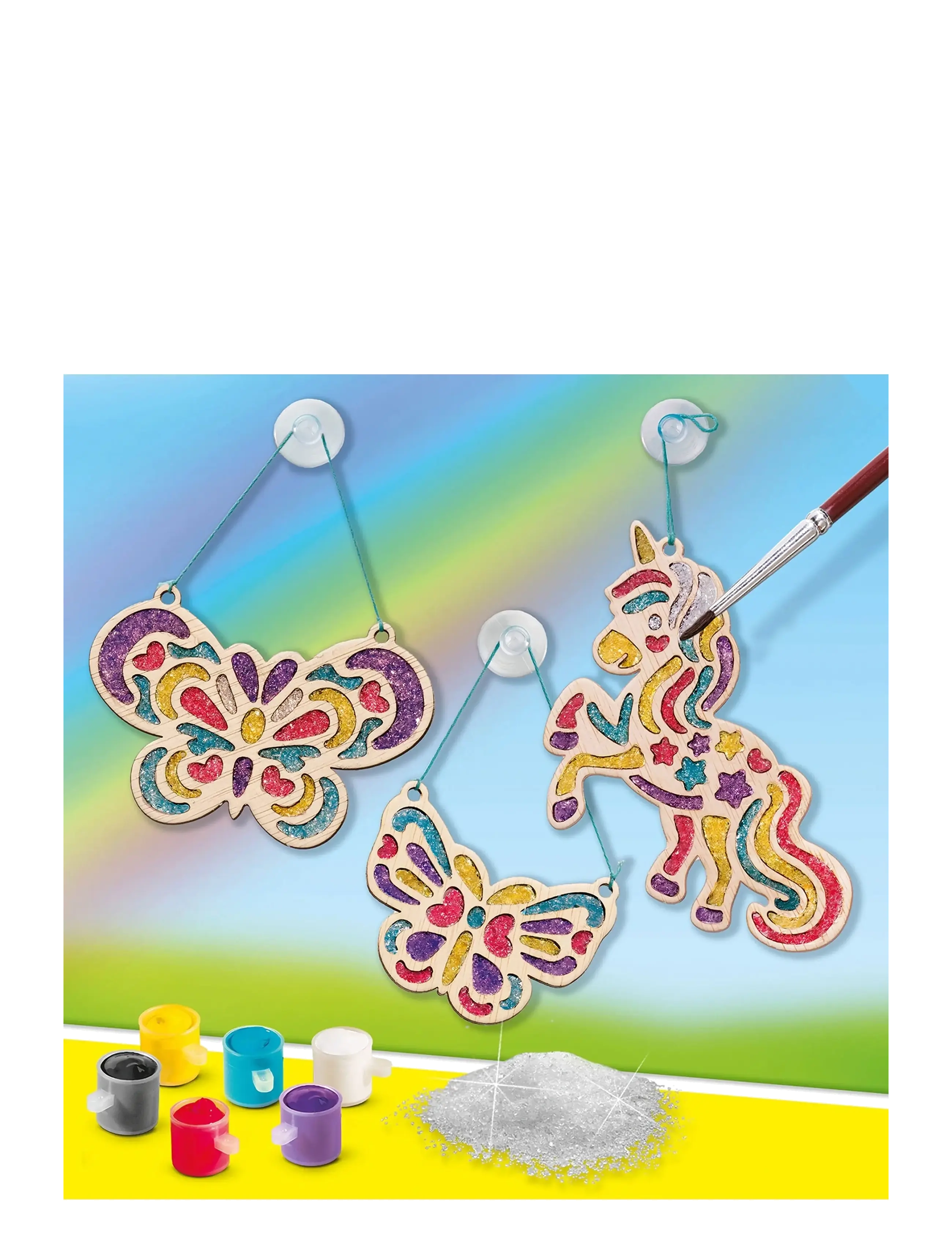 SES Creative - Suncatchers - Easy Diamonds - hobbysett - multi - 3