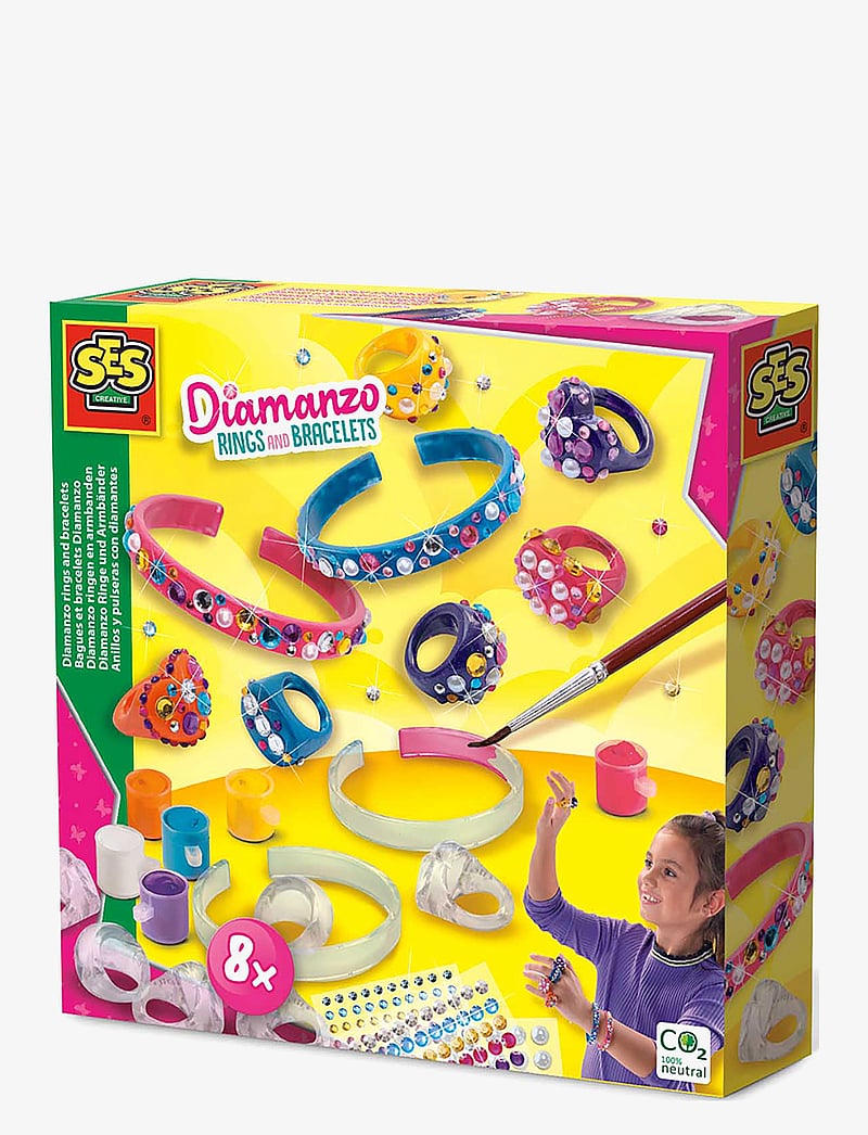 SES Creative - Diamanzo rings and bracelets - ehted & aksessuaarid - multi - 0