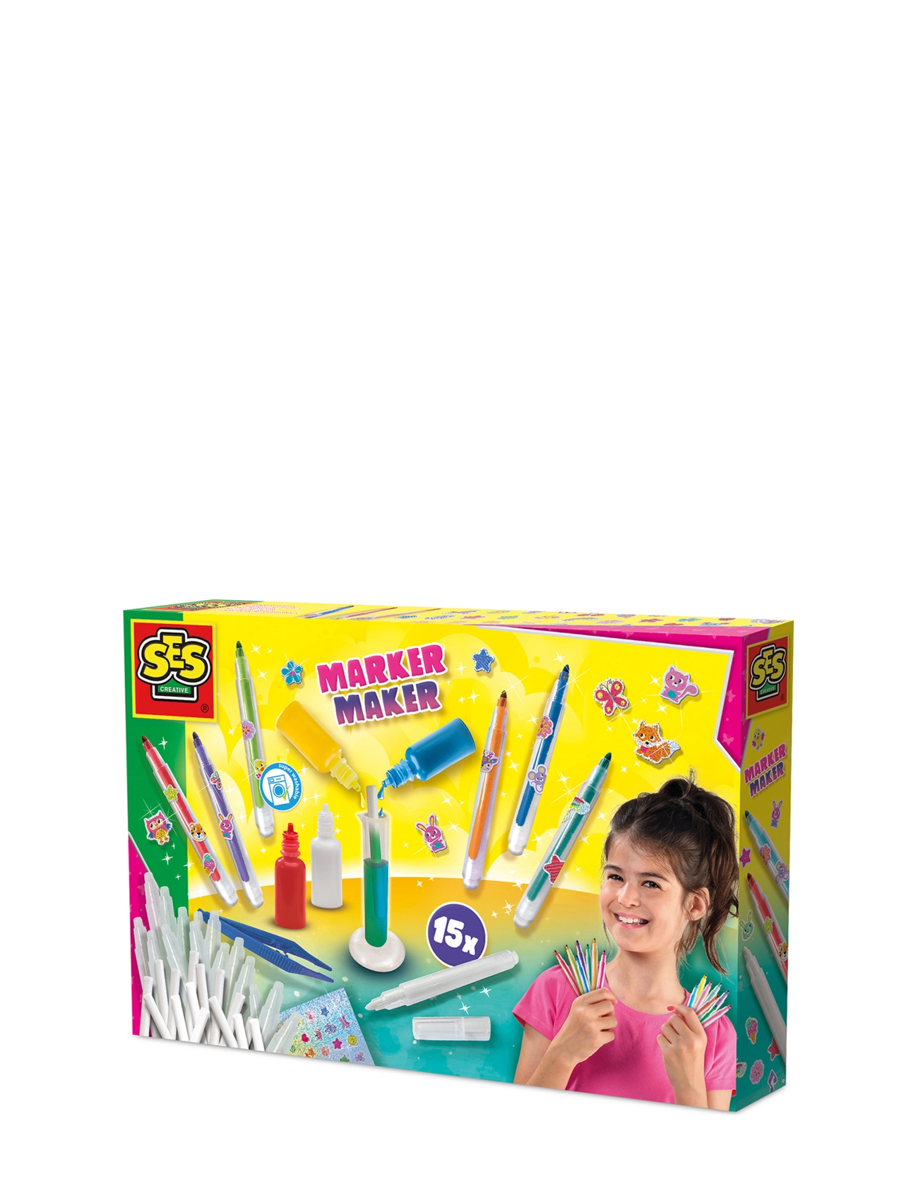 SES Creative - Marker Maker 15 Colours - käsitöökomplekt - multi - 1