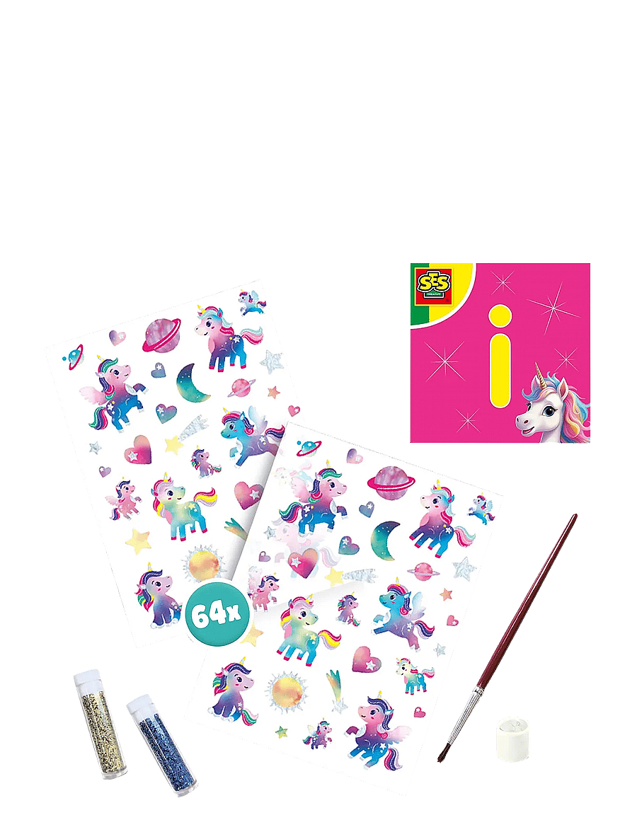 SES Creative - Tattoos and Glitter - Unicorn - tattoos - multi - 2