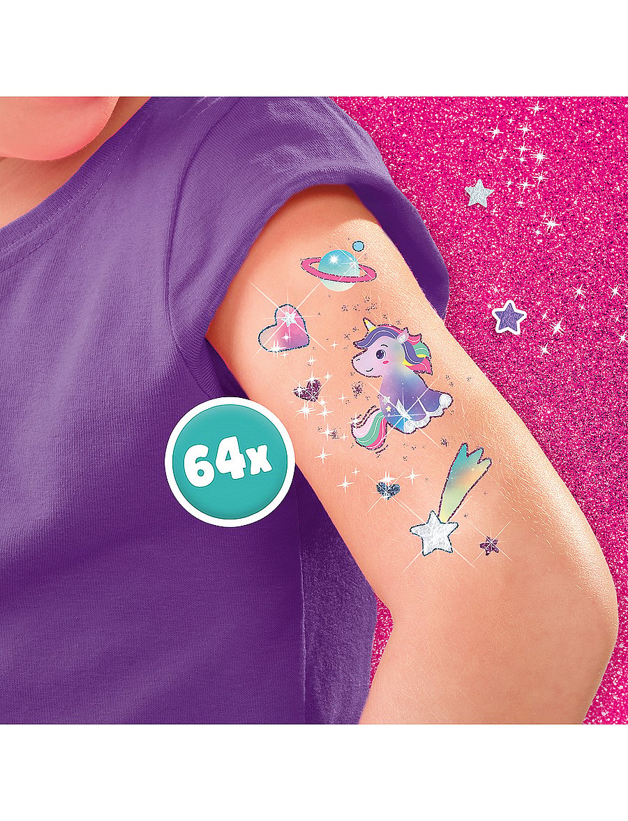 SES Creative - Tattoos and Glitter - Unicorn - tattoos - multi - 0