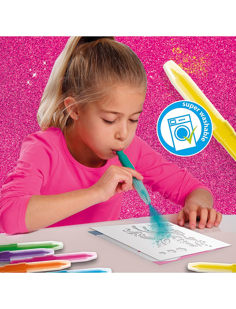 SES Creative - Blow Pens - Airbrush Unicorn - bastelset - multi - 0